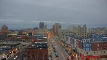 Weather camera view of Akron Beacon Journal.