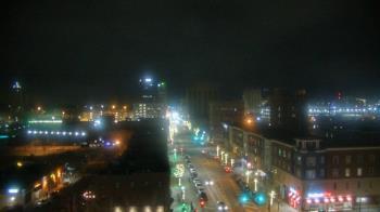 Weather camera view of Akron Beacon Journal.