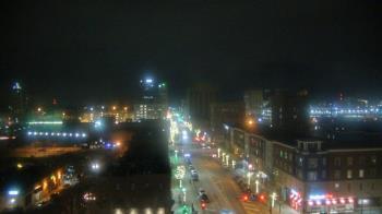 Weather camera view of Akron Beacon Journal.