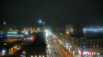 Weather camera view of Akron Beacon Journal.