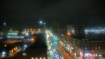 Weather camera view of Akron Beacon Journal.