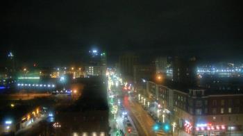Weather camera view of Akron Beacon Journal.