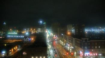 Weather camera view of Akron Beacon Journal.