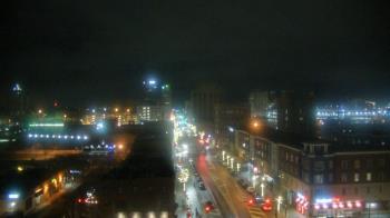 Weather camera view of Akron Beacon Journal.