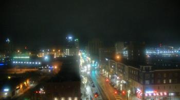 Weather camera view of Akron Beacon Journal.