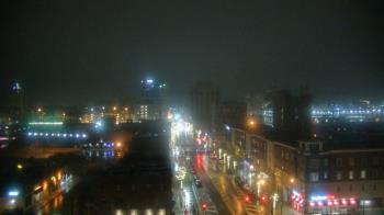 Weather camera view of Akron Beacon Journal.