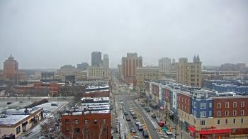 Weather camera view of Akron Beacon Journal.