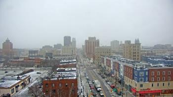 Weather camera view of Akron Beacon Journal.