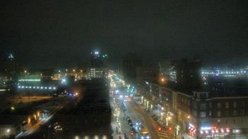 Weather camera view of Akron Beacon Journal.