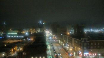 Weather camera view of Akron Beacon Journal.