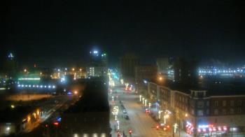 Weather camera view of Akron Beacon Journal.
