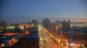 Weather camera view of Akron Beacon Journal.