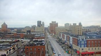 Weather camera view of Akron Beacon Journal.