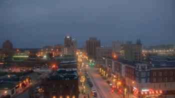 Weather camera view of Akron Beacon Journal.