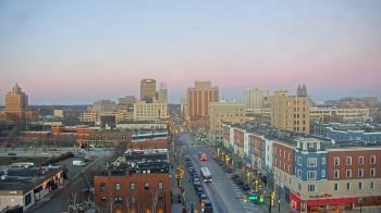 Weather camera view of Akron Beacon Journal.