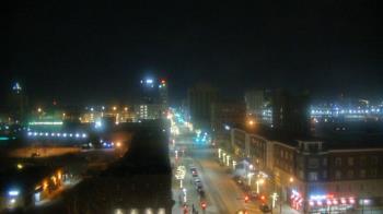 Weather camera view of Akron Beacon Journal.