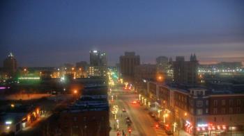 Weather camera view of Akron Beacon Journal.