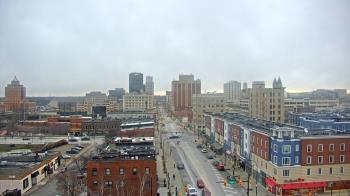 Weather camera view of Akron Beacon Journal.