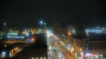 Weather camera view of Akron Beacon Journal.