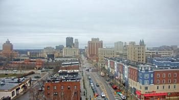 Weather camera view of Akron Beacon Journal.