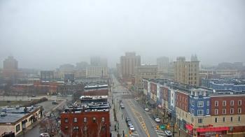 Weather camera view of Akron Beacon Journal.