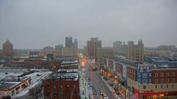 Weather camera view of Akron Beacon Journal.