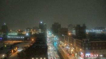 Weather camera view of Akron Beacon Journal.
