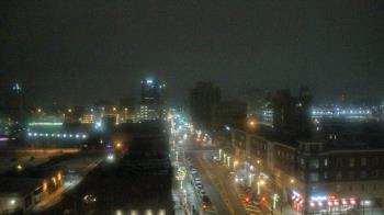 Weather camera view of Akron Beacon Journal.