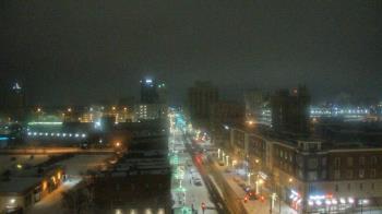 Weather camera view of Akron Beacon Journal.