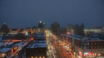 Weather camera view of Akron Beacon Journal.