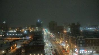 Weather camera view of Akron Beacon Journal.