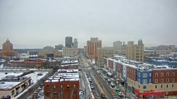 Weather camera view of Akron Beacon Journal.