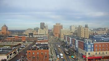 Weather camera view of Akron Beacon Journal.