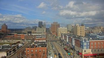 Weather camera view of Akron Beacon Journal.