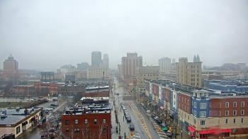 Weather camera view of Akron Beacon Journal.