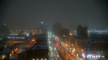 Weather camera view of Akron Beacon Journal.