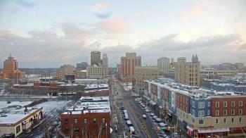 Weather camera view of Akron Beacon Journal.
