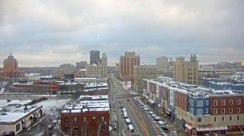 Weather camera view of Akron Beacon Journal.