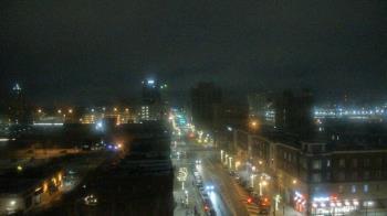 Weather camera view of Akron Beacon Journal.