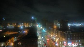 Weather camera view of Akron Beacon Journal.