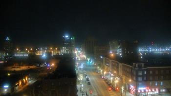 Weather camera view of Akron Beacon Journal.