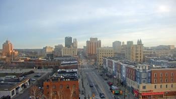 Weather camera view of Akron Beacon Journal.