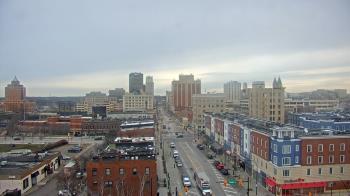 Weather camera view of Akron Beacon Journal.