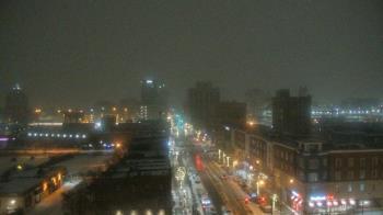Weather camera view of Akron Beacon Journal.