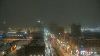 Weather camera view of Akron Beacon Journal.