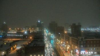 Weather camera view of Akron Beacon Journal.