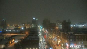 Weather camera view of Akron Beacon Journal.