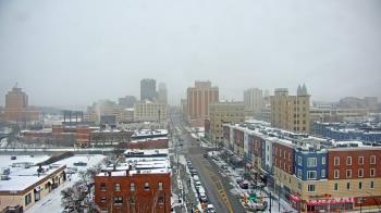 Weather camera view of Akron Beacon Journal.