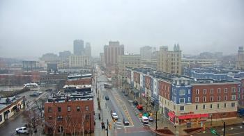 Weather camera view of Akron Beacon Journal.