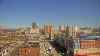 Weather camera view of Akron Beacon Journal.